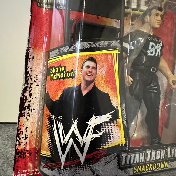 WWF Survivor Series SHANE MCMAHON Titan Tron Live Jakks Pacific Wrestling - 1999 - Picture 2 of 4